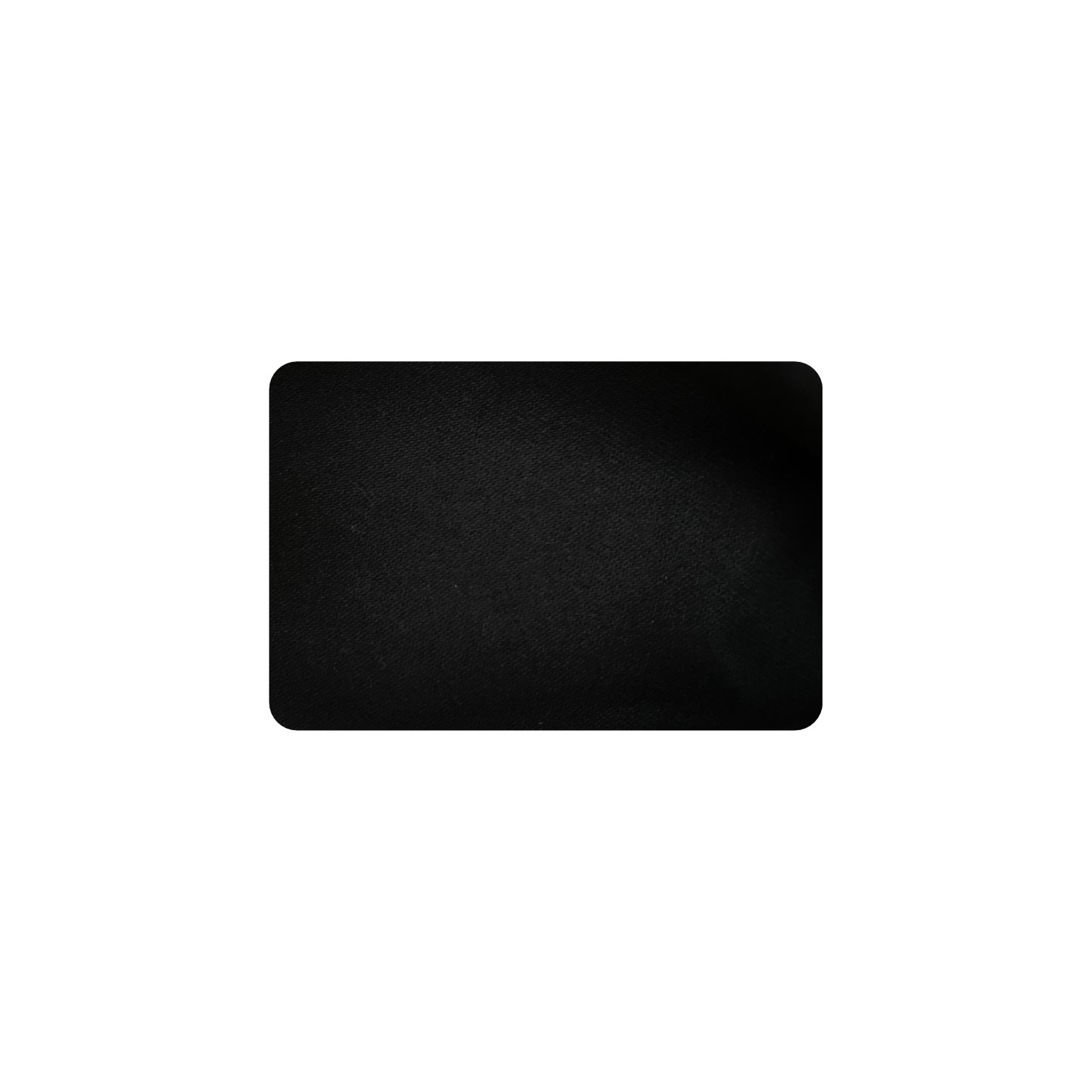 Mantel rectangular negro (cantos redondos) 358x248 cm.