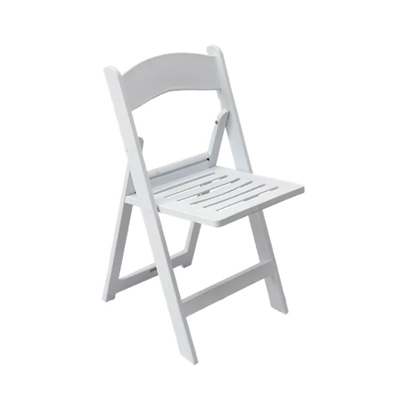 White Travel Chair
